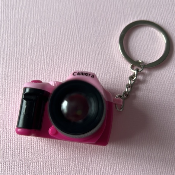 🆕 NEW Led Camera Flashing Camera Key Ring for Keys Pompom Bags - Picture 11 of 13